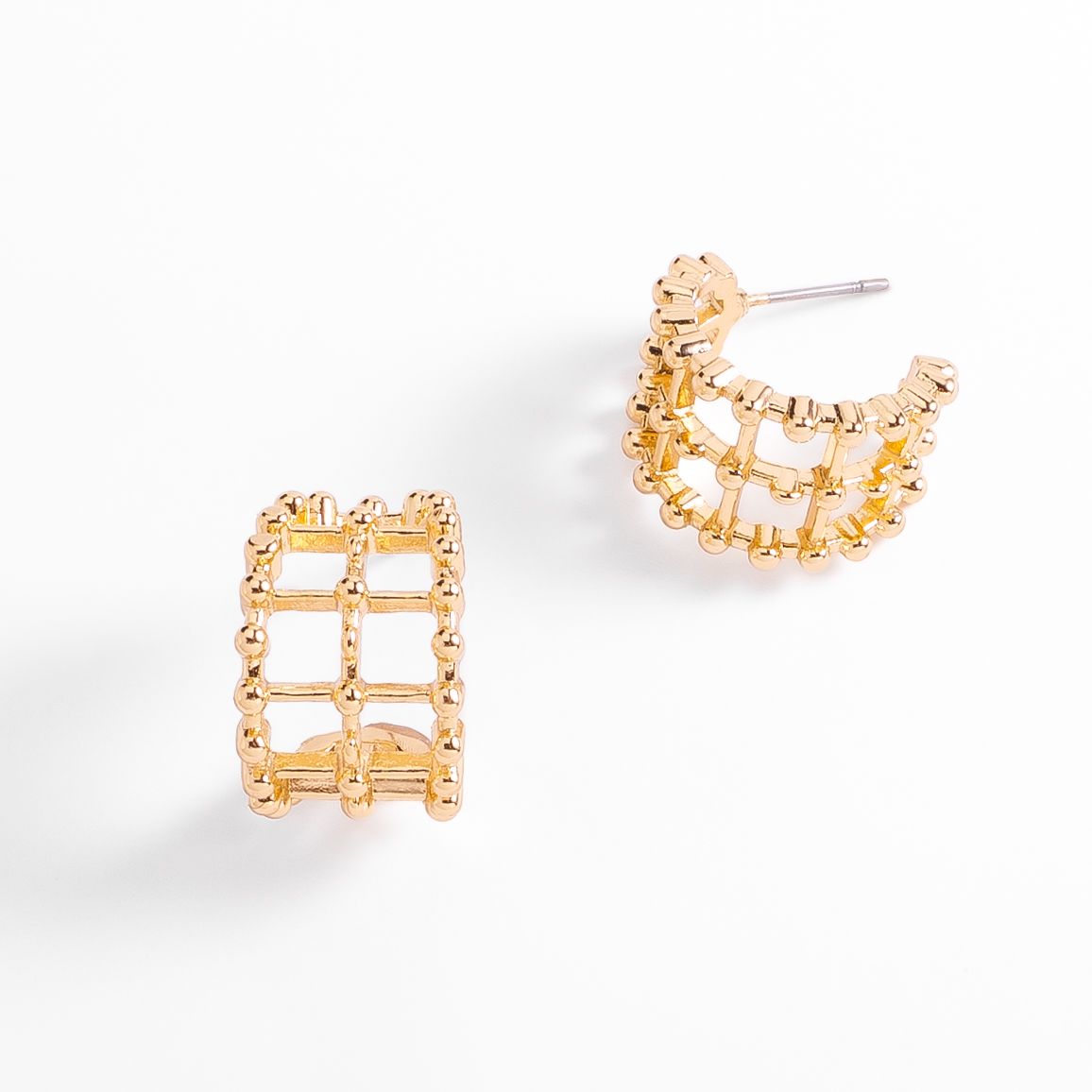 SPHERE ME HOOP EARRINGS