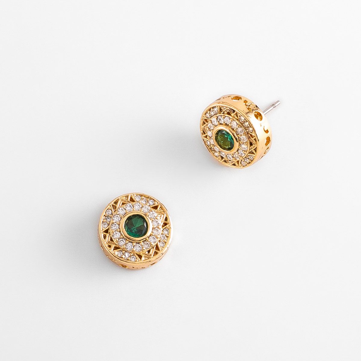 REINA EMERALD EARRINGS