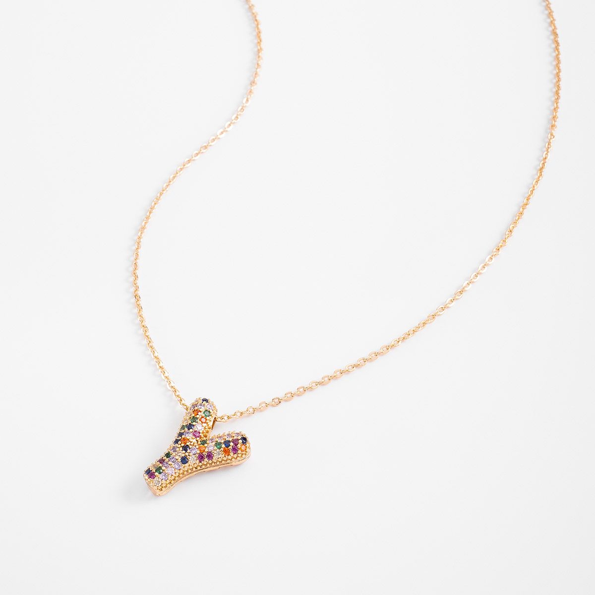 LETTER Y ROMINA NECKLACE