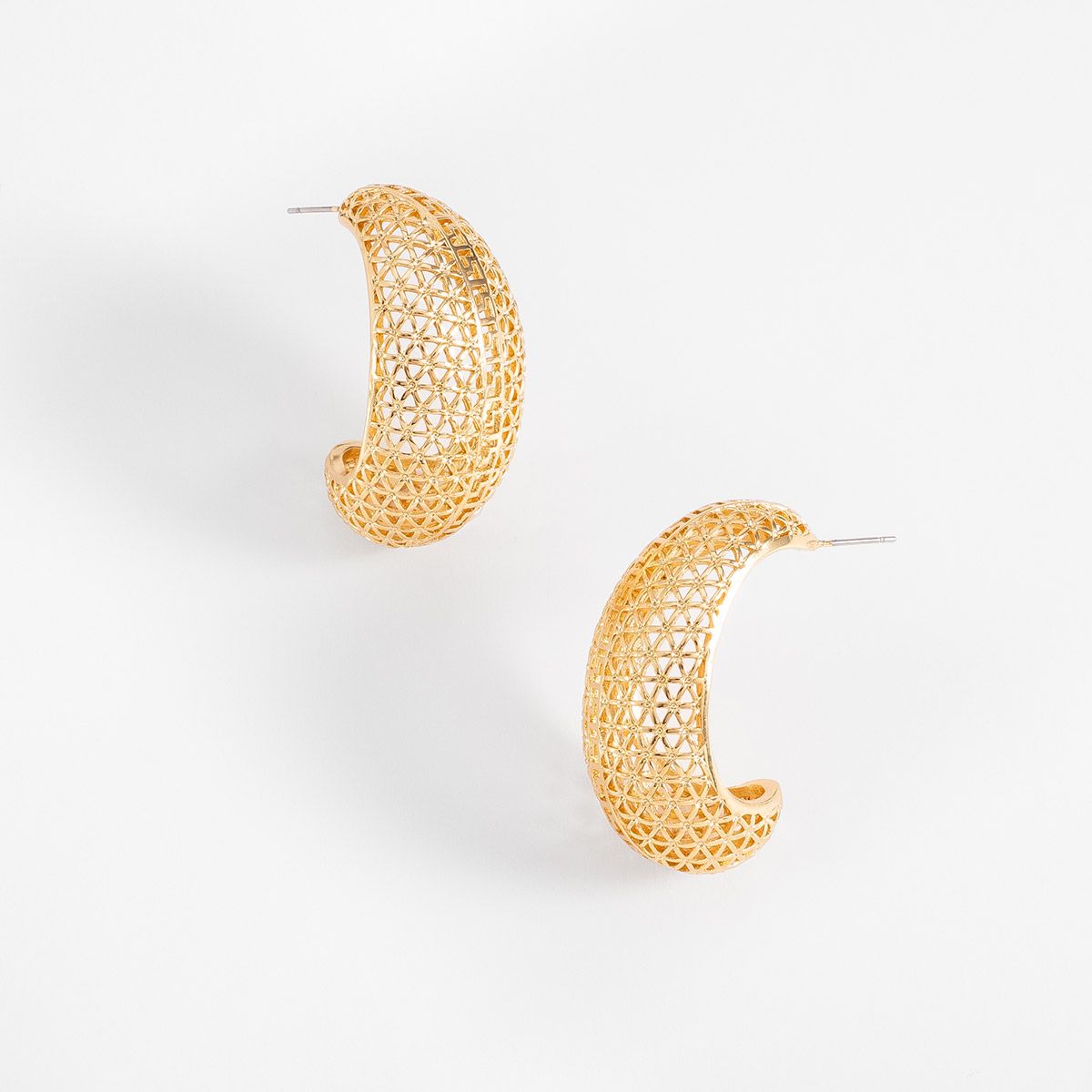 GOLDEN MESH EARRINGS