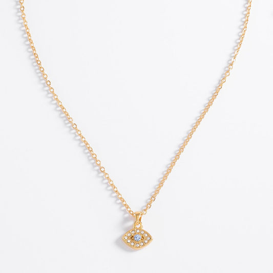 EYE-SHAPED NECKLACE