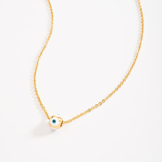 EVIL EYE CHARM NECKLACE