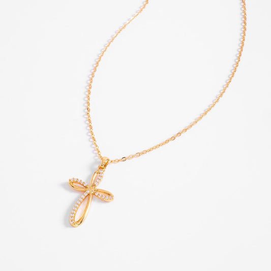 RADIANT LUXE CROSS NECKLACE