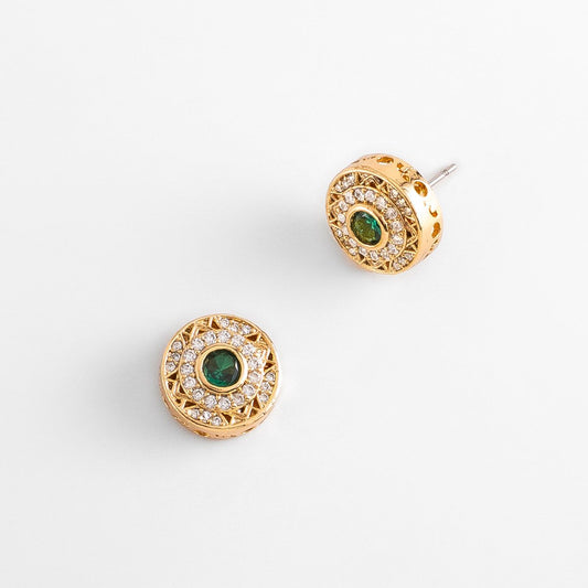 REINA EMERALD EARRINGS