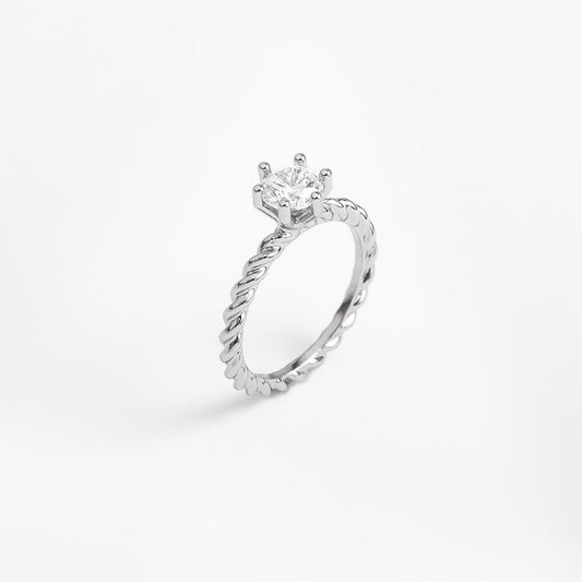 SILVER BRIGHT RING