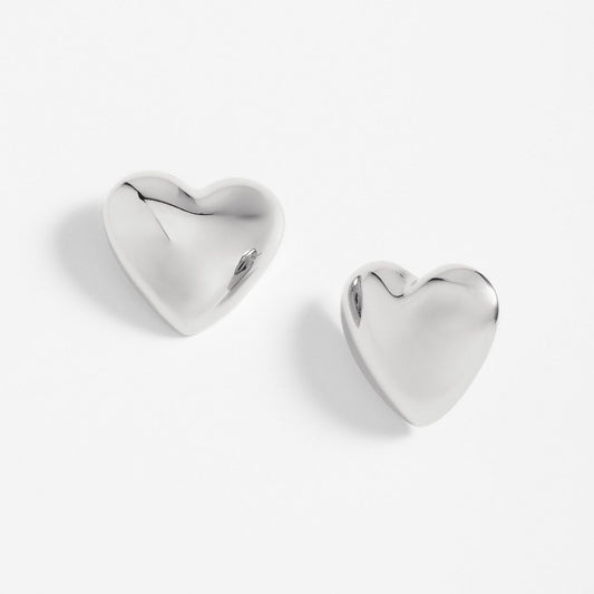 REGINA PLATINUM STUD EARRINGS