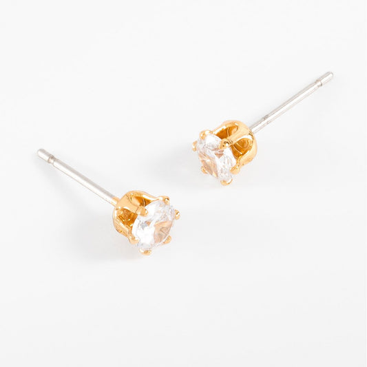 SHINY AURA STUD EARRINGS