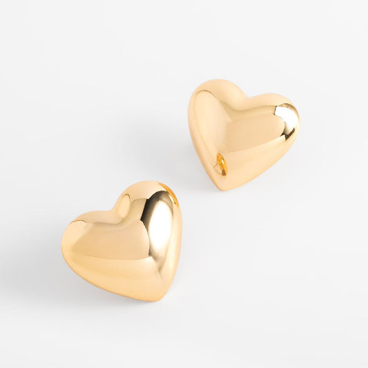 REGINA GOLD STUD EARRINGS
